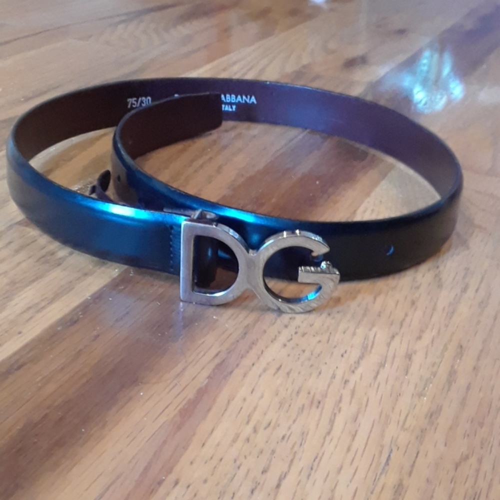 Dolce and Gabbana Leather Belt